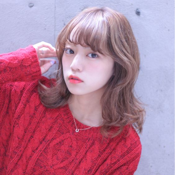 中長髮 臉型