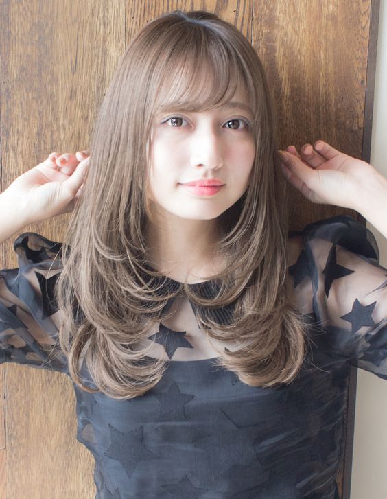 中長髮 臉型