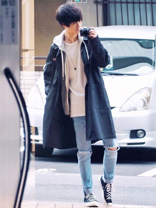 日系穿搭 男