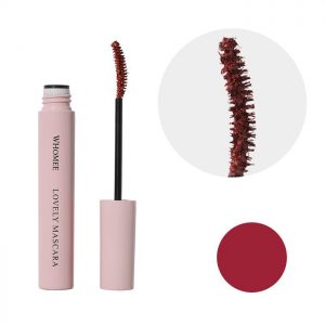 WHOMEE LOVELY MASCARA:strawberry red