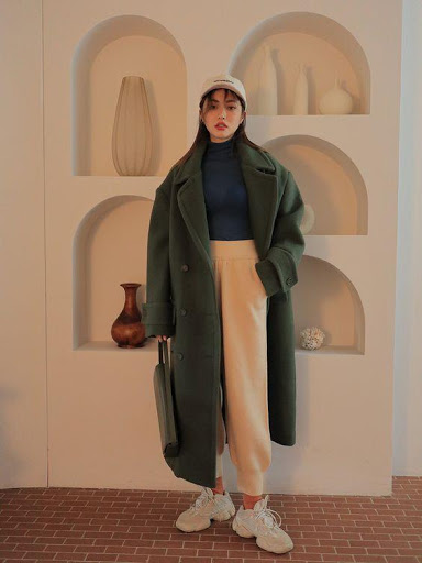 韓系多層次穿搭