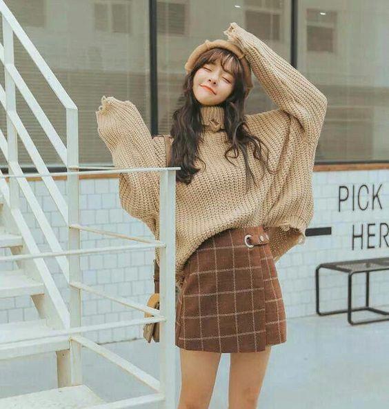 韓系多層次穿搭