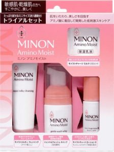 保養品試用組蜜濃MINON 潤澤保濕體驗組