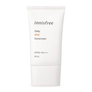 裸妝妝前防曬推薦:innisfree向日葵天天親膚防曬霜