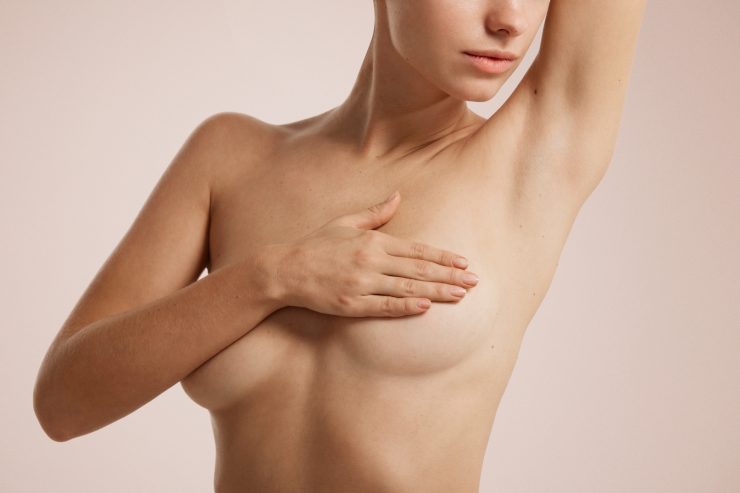 乳暈黑色素淡化