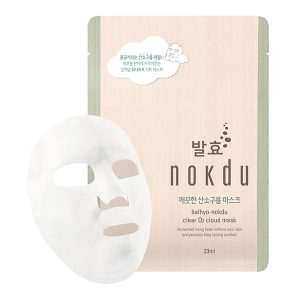 【韓國Coreana nokdu】發酵綠豆氧氣微米泡泡面膜