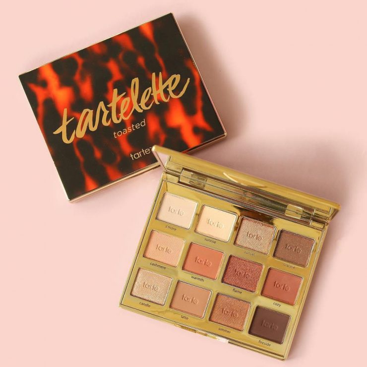 帥勁口罩妝推薦眼影盤:Tarte Toasted