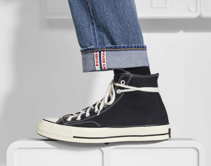 LEVI’S POWER UP赤耳丹寧布