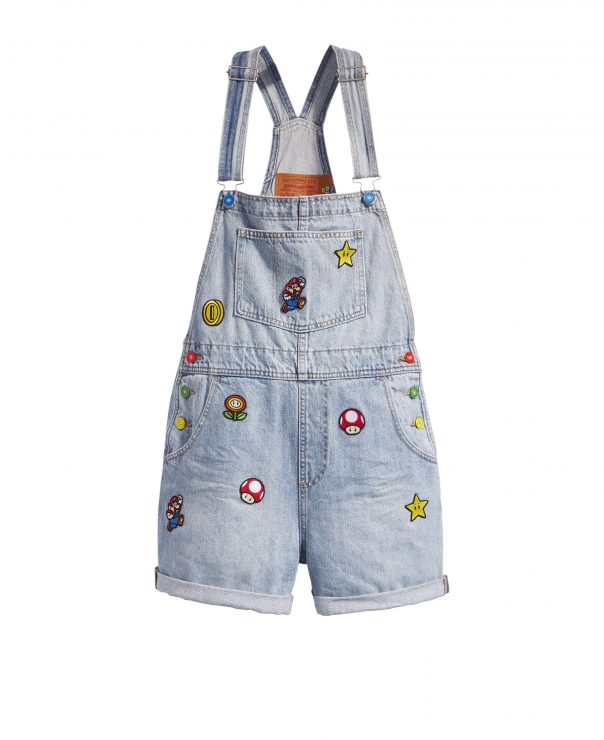 LEVI’S吊帶短褲