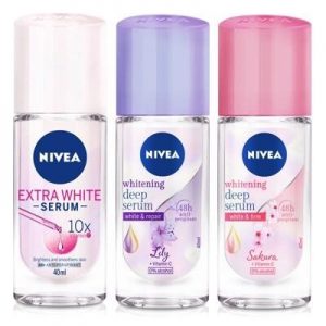 NIVEA 妮維雅 極致美白精華止汗爽身乳液