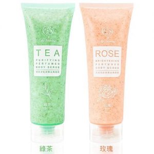 我的心機 身體去角質霜 玫瑰亮白 綠茶淨化