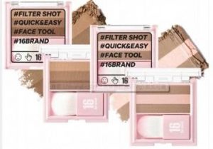 16 BRAND修容鼻影盤