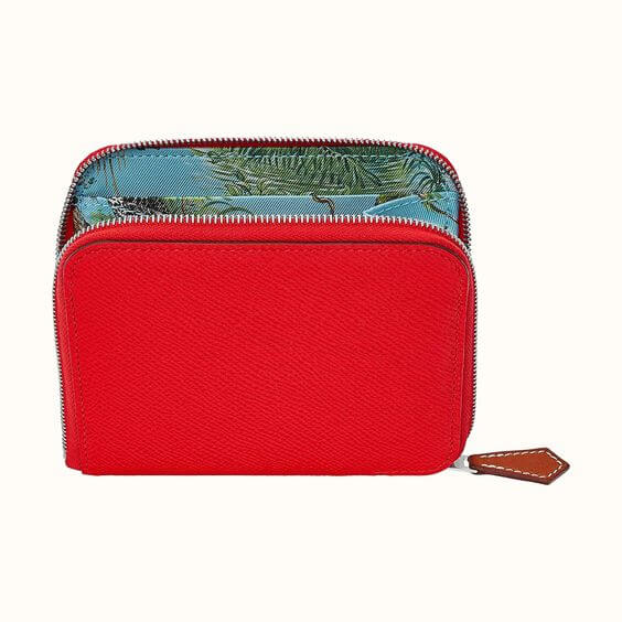 HERMES Silk in sort red