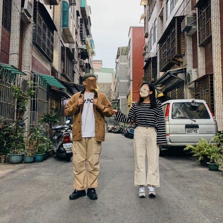 大地色卡其紅棕穿搭