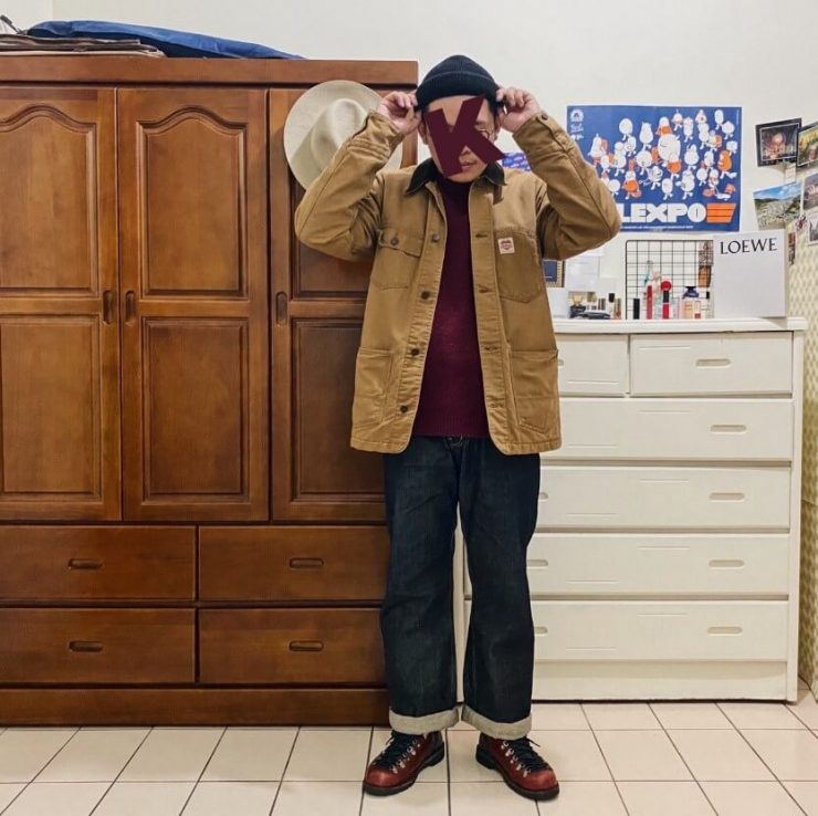 大地色紅棕穿搭