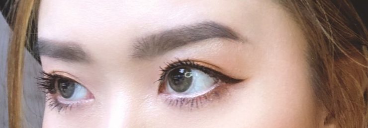 偽男孩Boylish英氣妝 眉毛近照