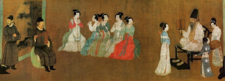 漢服-韓熙載夜宴圖