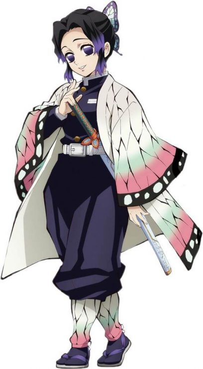 鬼滅之刃蟲柱形象