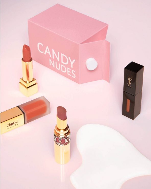 YSL奶茶系列唇彩