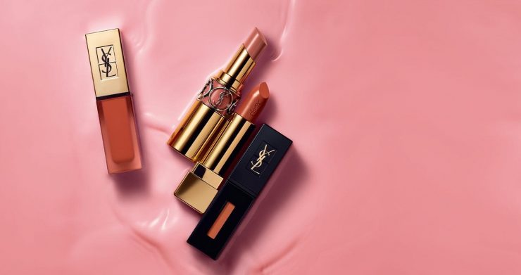 YSL奶茶系列唇彩