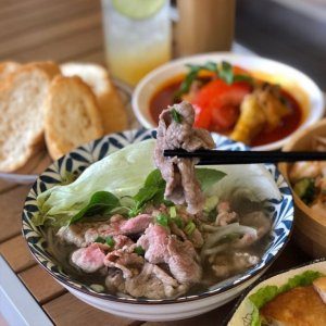 台中牛肉河粉湯
