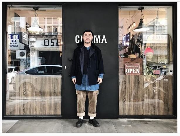 CINEMA TAIWAN街頭風格穿搭潮牌街景