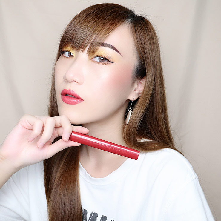 【4U2】心型唇膏06 MELTED SPRING試色圖