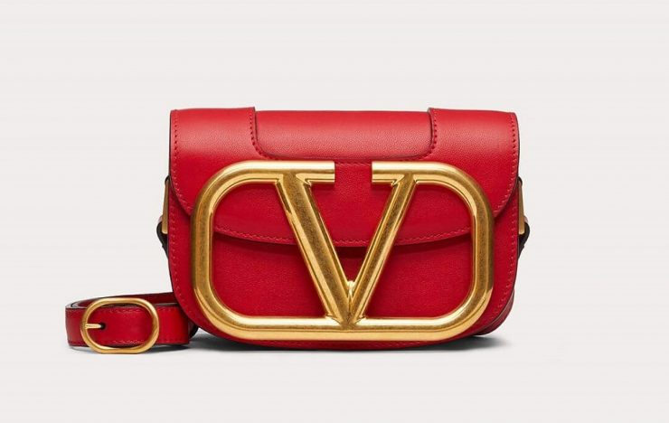 SMALL SUPERVEE CALFSKIN CROSSBODY BAG VALENTINO―SUPERVEE