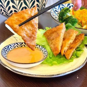 台中月亮蝦餅