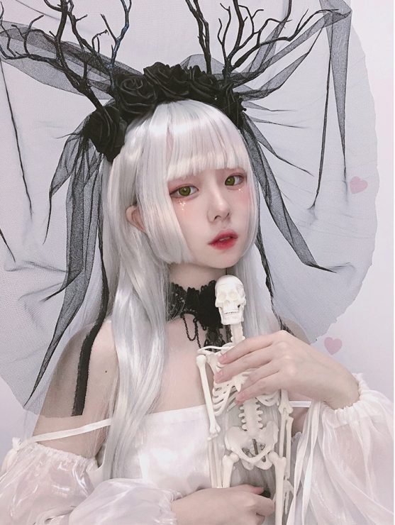 白色假髮