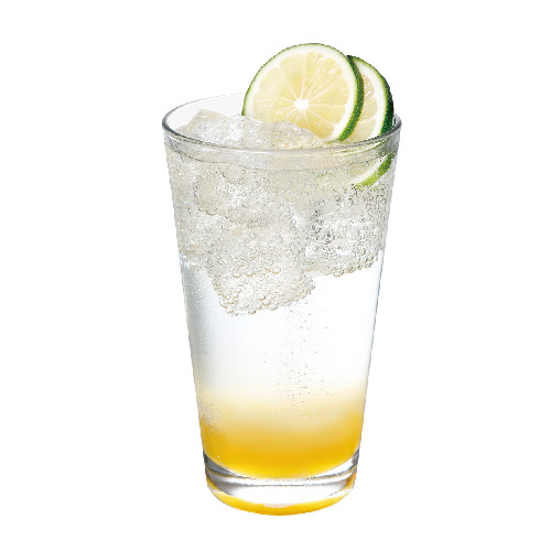 青梅蜜桃氣泡飲