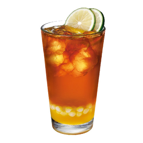 青梅蜜桃蒟蒻冰茶