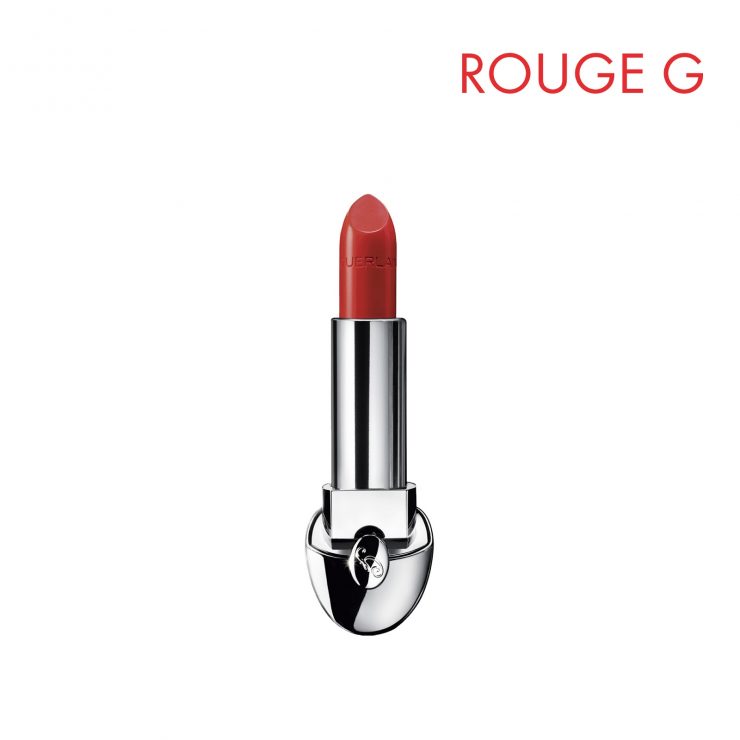 專屬刻字 Guerlain嬌蘭 ROUGE G 紅寶之吻高訂唇膏 推薦色號N°45 淘氣蜜橙