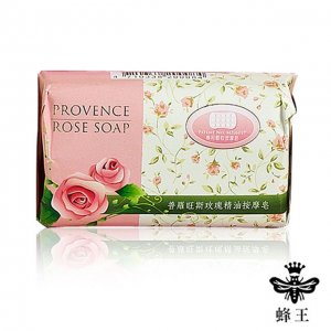蜂王推薦 普羅旺斯玫瑰精油按摩皂