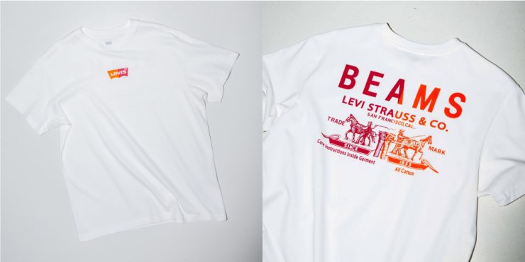 LEVI’S®x BEAM聯名雙面聯名LOGO TEE