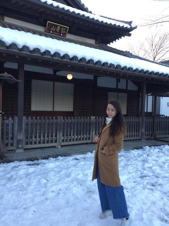 下雪穿搭