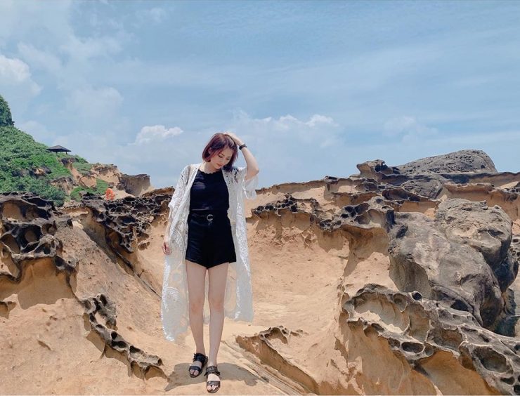 台北夏天野柳穿搭