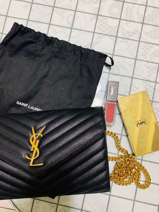 名牌精品YSL WOC信封包