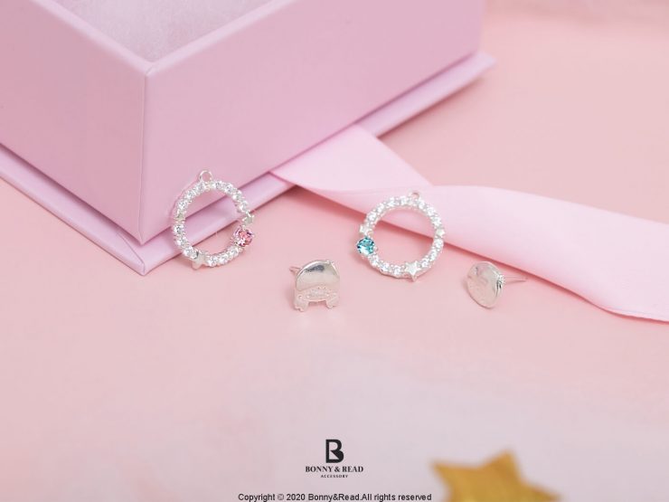 雙子星銀河耳環_Bonny _ Read 飾品_02