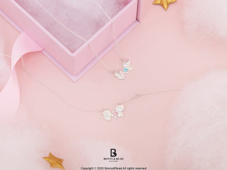 雙子星銀河鎖骨鍊_Bonny _ Read 飾品_01