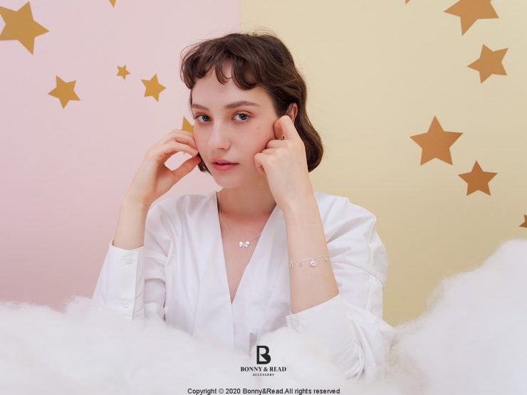 雙子星銀河鎖骨鍊_Bonny _ Read 飾品_1