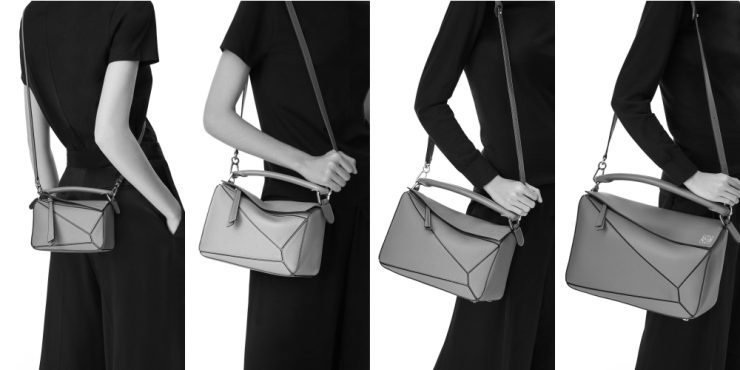 LOEWE羅威Puzzle方形包尺寸