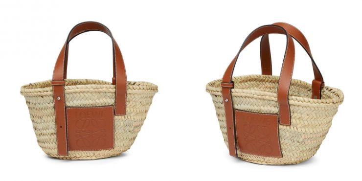 LOEWE羅意威basket bag草編包mini
