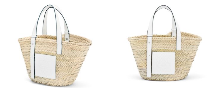 LOEWE羅意威中尺寸basket bag草編包
