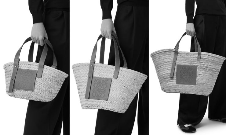 LOEWE草編包