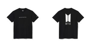 New Era x BTS聯名黑色短袖