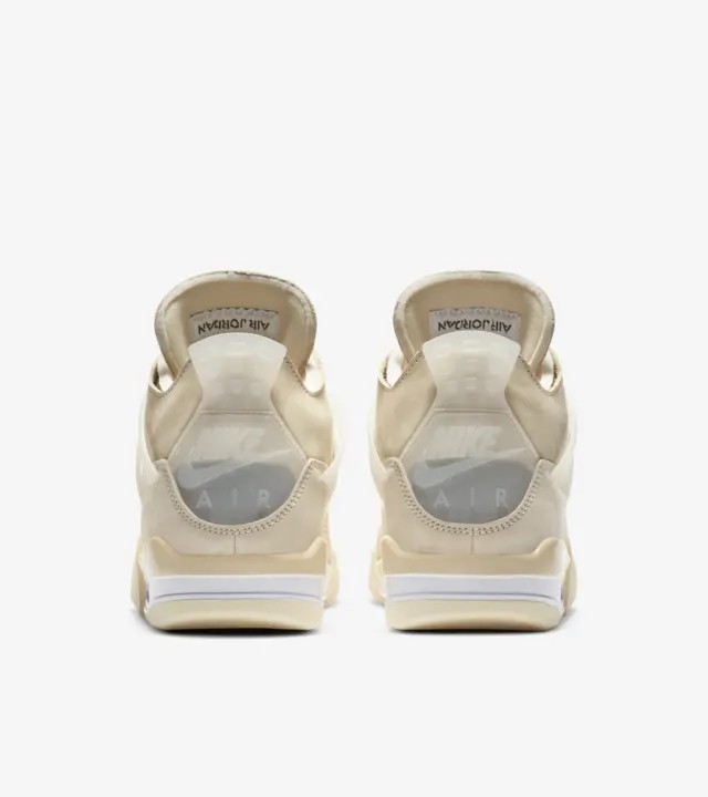 Off-White x AIR Jordan 4 Sail 限定
