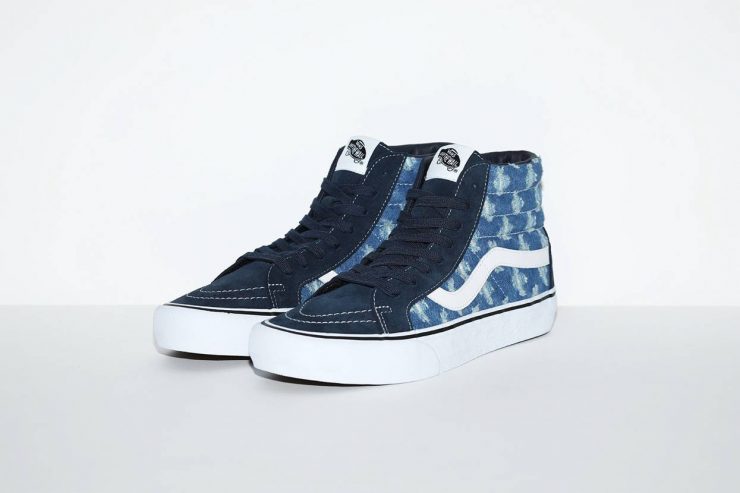 SUPREME×VANS聯名鞋款高筒