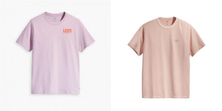 【LEVI_S單品圖】16143-0017_Serif Logo薰衣草紫TEE(男款)_NT1290