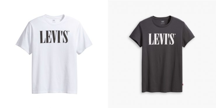 【LEVI_S單品圖】17369-0783_Serif Logo黑TEE(女款)_NT 1290